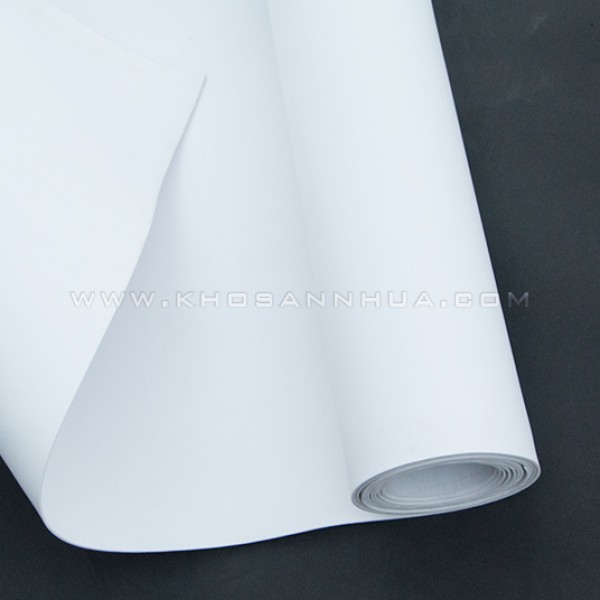 Foam cao su trắng 1.7 mm Foam cao su trắng 1.7 mm